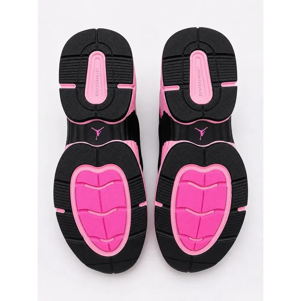 Air Jordan Trunner O/S Wolf Gray Black Pink Sneakers, Size 10.5 BML IB3722-002